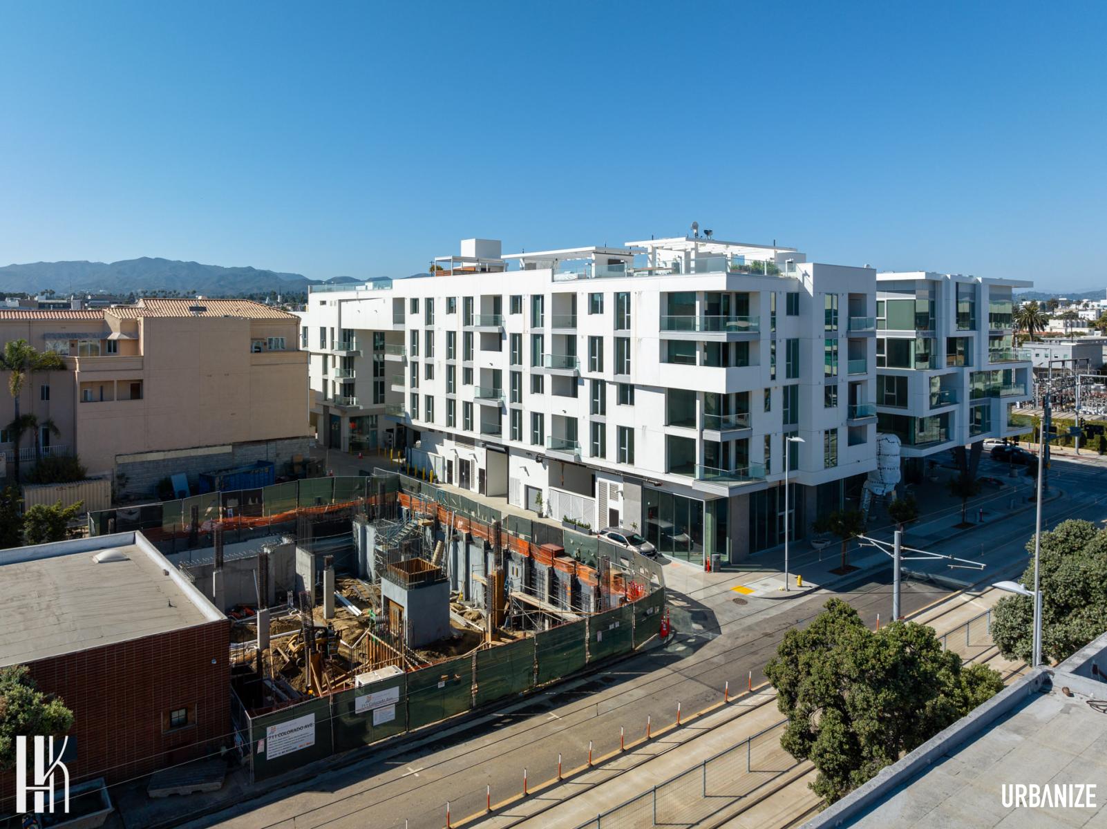 Progress for new senior affordable housing at 711 Colorado in